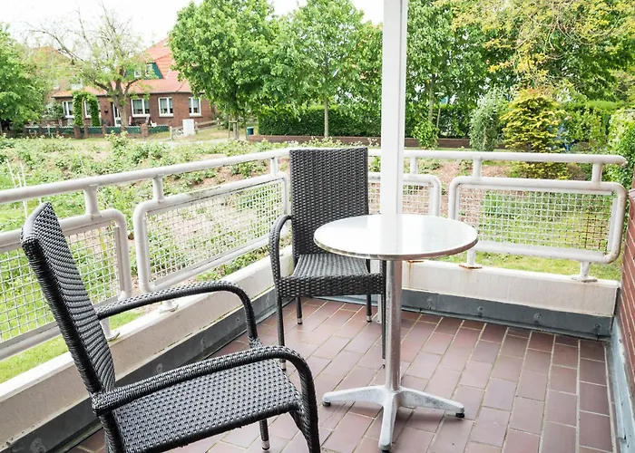 Appartementhaus Westerloog 10-balkon Апартаменты